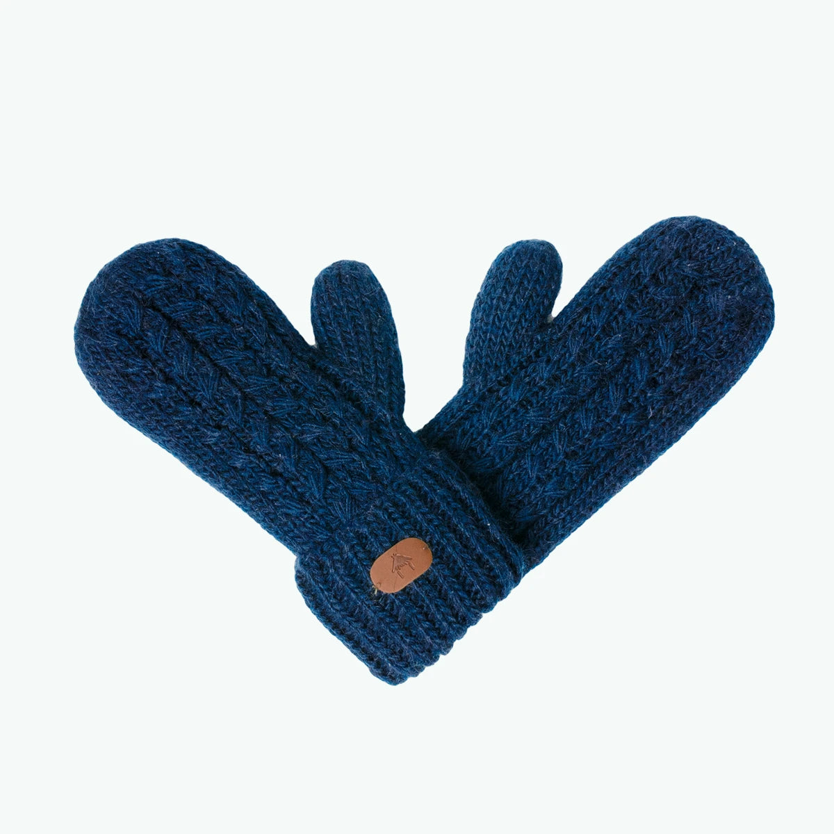 Moufles Chocolat chaud Bleu marine - Enfant - Cabaia - 
