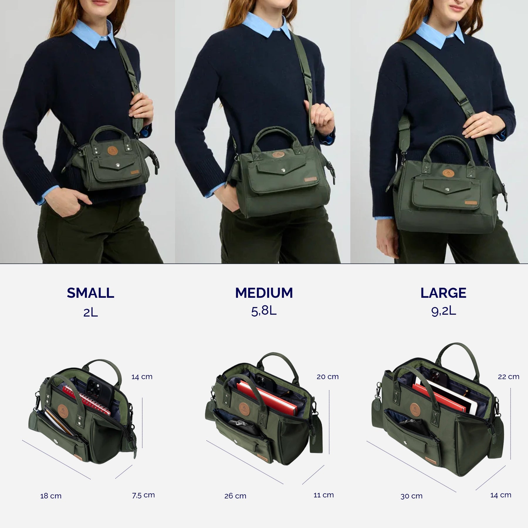 Crossbody Adventurer Medium Larissa - Cabaia - 