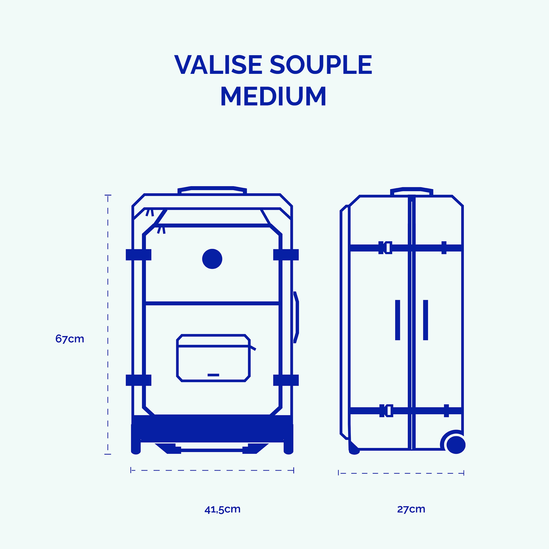 Set de 3 valises Reykjavik - Cabaia - 