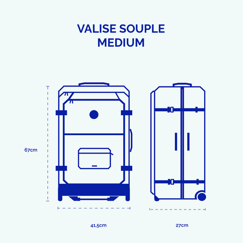 Set de 3 valises Reykjavik - Cabaia -  - Cabaia