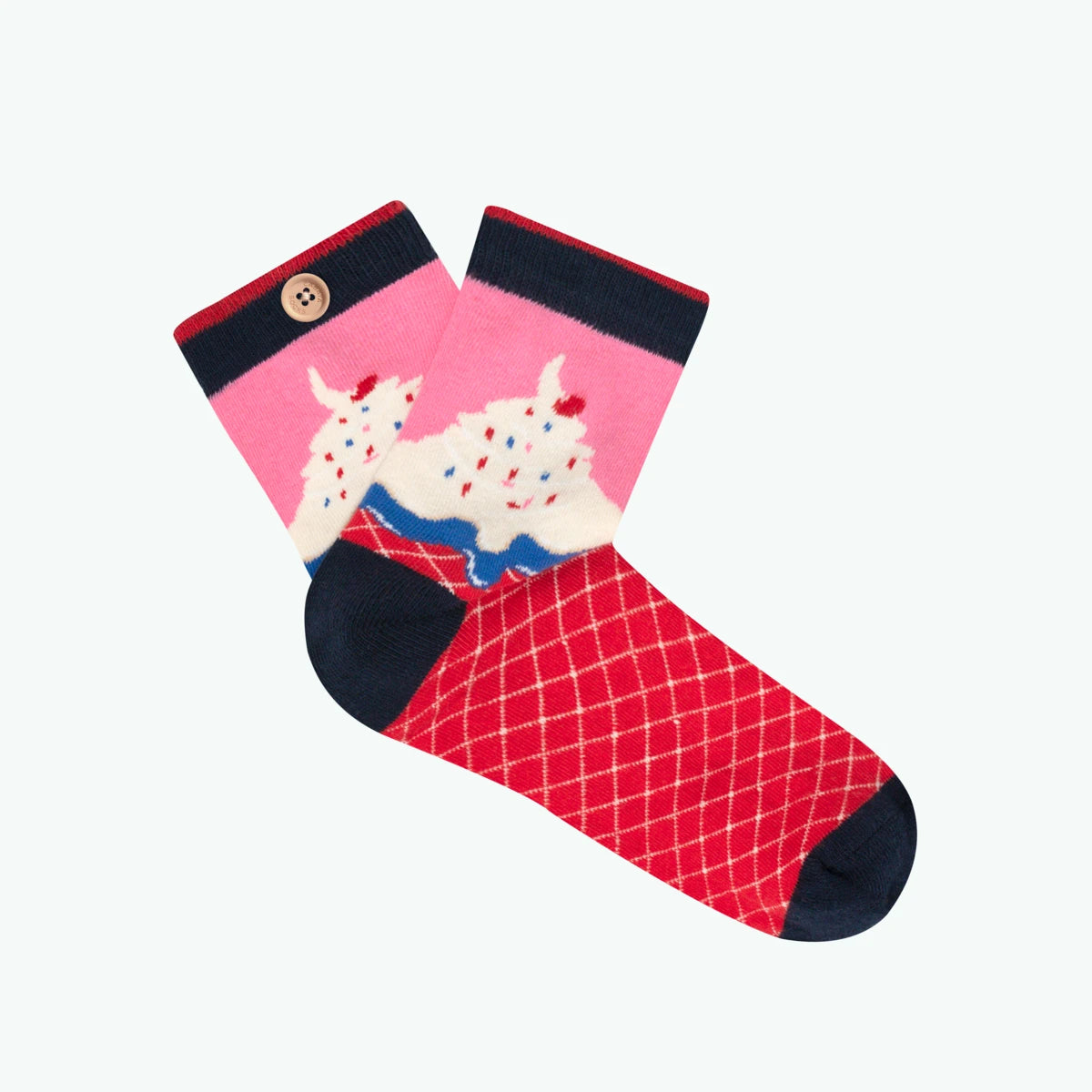 Chaussettes Lila & Marine - Cabaia - 