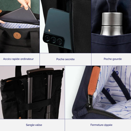 Tote Bag Medium Pro Reykjavik - Cabaia -  - Cabaia
