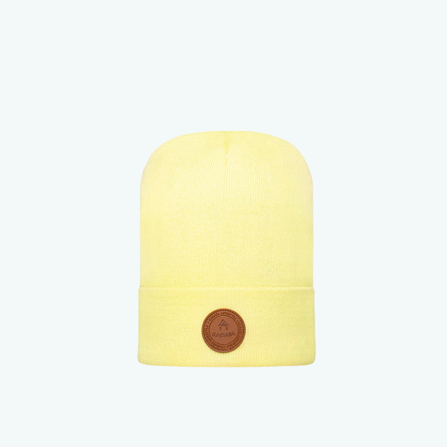 Bonnet Jungle Juice Jaune Pastel - Cabaia - 