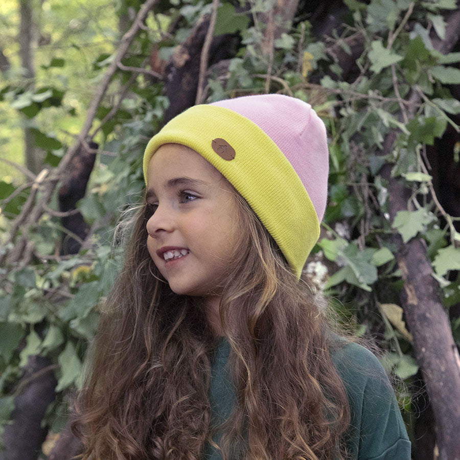 Bonnet Arcata Sunset Jaune & Rose - Cabaia - 