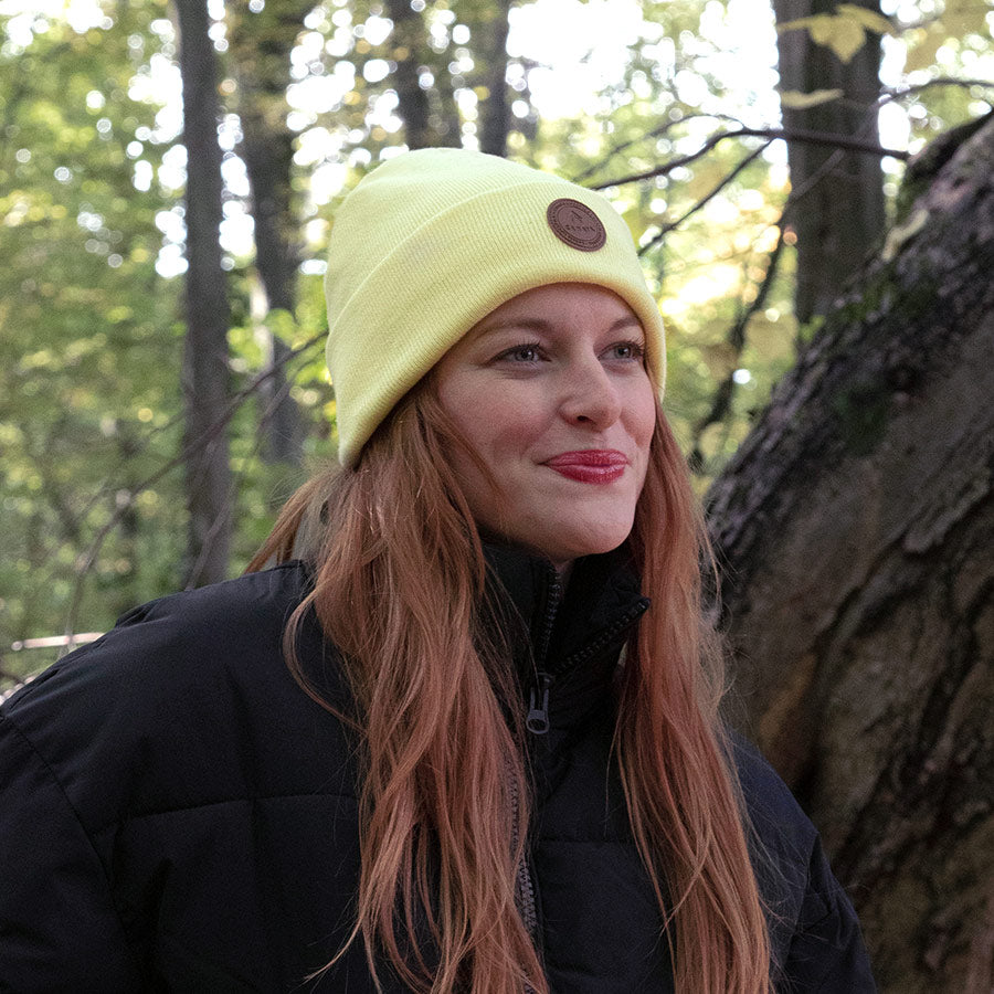 Bonnet Jungle Juice Jaune Pastel - Cabaia - 