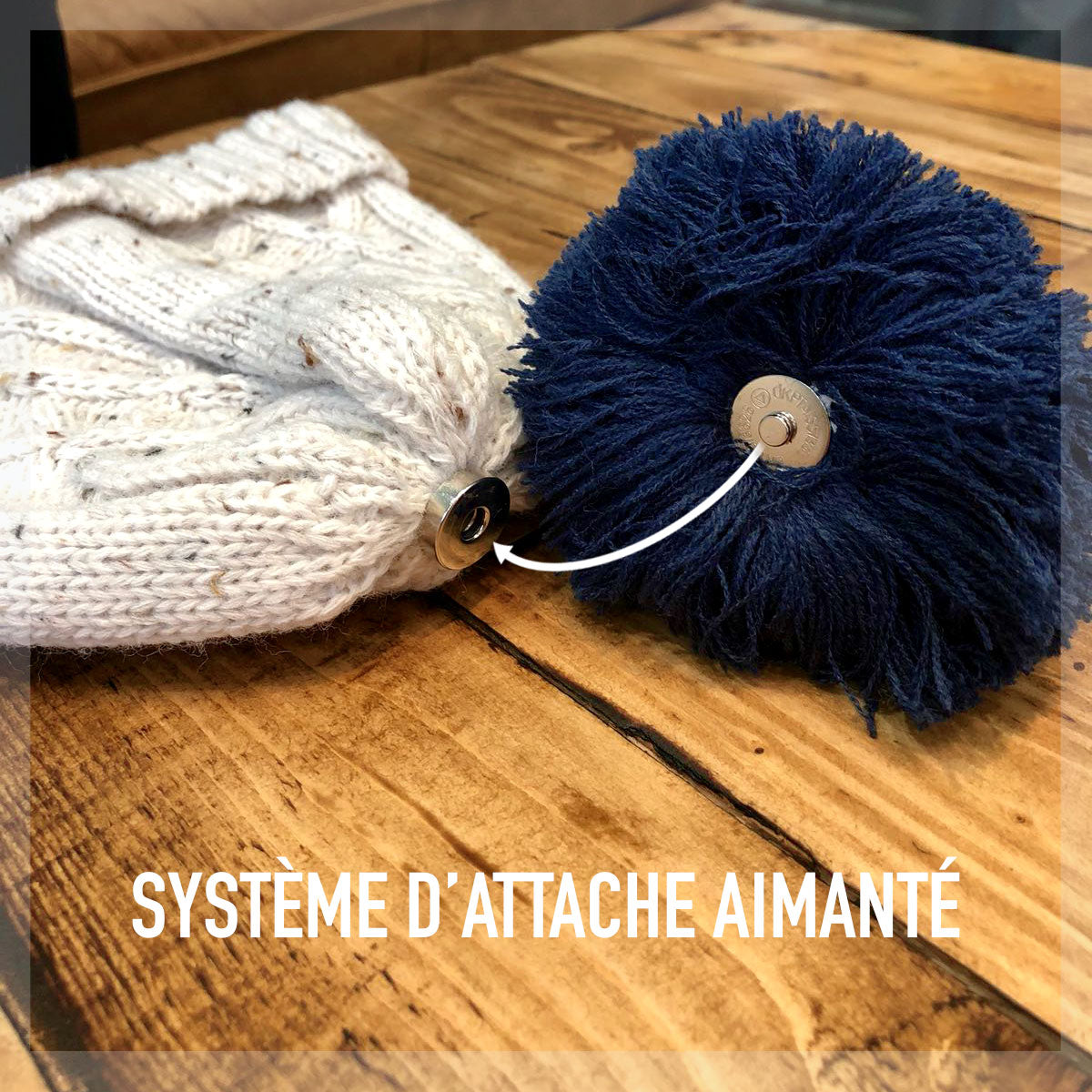 Bonnet Milky Navy - Cabaia - 