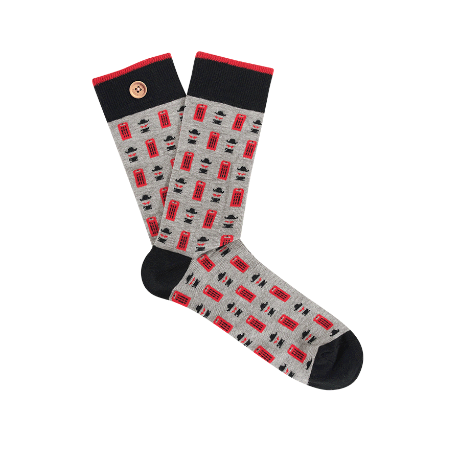 Chaussettes Patrick & Fabienne - Cabaia - 