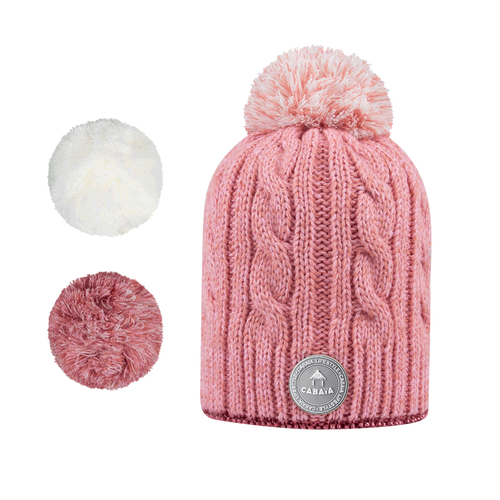 Milky Rose Lurex - Polaire - Cabaia